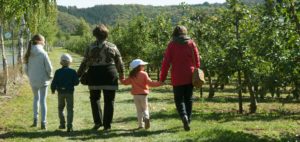 Familienausflug | Appelhof | Apfelplantage